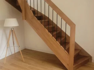 Conception d'Escaliers en Bois sur Mesure &agrave; Bernay