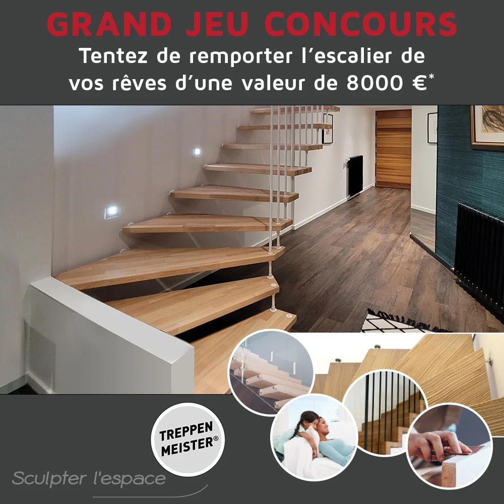 Affiche du jeu concours Treppenmeister